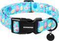 DOGWONG Easter Dog Collar, Colorful Egg Dog Collar Soft Durable Adjustable by DOGWONG