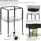 Yaheetech 64-inch Play Open Top Medium Small Bird Cage - Image 7