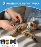 Halypet Cat Harness and Leash Set, Escape Proof Cat Harness, Safe Kitten Harness - Image 7