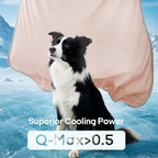 Zonli Premium Cooling Blanket for Dogs-Lightweight Fluffy Pet Throw & Bed Cover - Image 2
