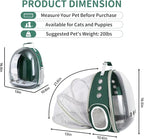 Cat Backpack Carrier, Back Expandable Pet Backpack - Image 2