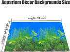 Fish Backgrounds Paper Double Sides Undersea Aquarium Background Poster - Image 5