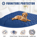Smiry Waterproof Dog Bed Cover Blanket 52x82, Soft Reversible Pet Blanket - Image 8