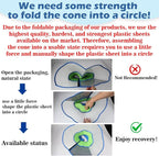 Hard & Heavy Plastic Dog Cone Collar Alternative - Image 3