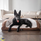 Serta Orthopedic Quilted Couch Dog Bed - Image 5