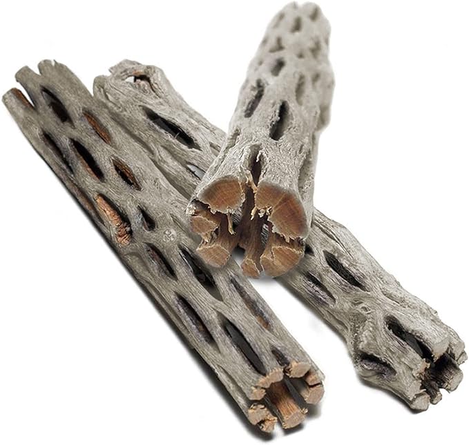 SunGrow Cholla Wood, 6” Climbing Logs, Chew Toy, Aquarium Fish, and Shrimp - Image 2