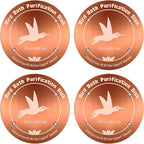 4Pcs Pure Copper Bird Bath Purification Disk, 0.6mm thick, All-Season Safe by CTTZCKJ