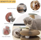2Pcs Magic Organ Cat Scratcher Toy, Extra-Thick & Large Connectable Cardboard - Image 4