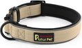 Plutus Pet Tactical Dog Collar, Reflective, Adjustable Heavy Duty Dog Collar by PLUTUSPET