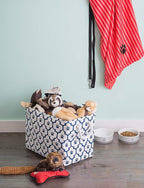 Bone Dry Pet Storage Collection Lattice Paw Print, Small Rectangle - Image 5