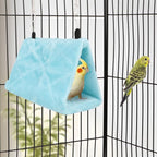 Wontee Bird Nest House Warm Bird Bed Hanging Hammock Snuggle Hut - Image 4