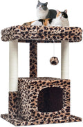 SYANDLVY 27" Cat Tree for Indoor Cats, Activity Tower by SYANDLVY