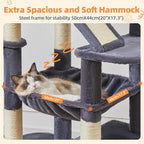 Taoqimiao Cat Tree 71-Inch, Cat Tower - Image 3
