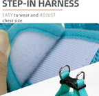 PUPTECK Adjustable Dog Harness Collar and Leash Set Step in No Pull Pet Harness - Image 3