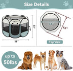 Large Dog Cat Playpen, Puppy Pet Playpen Indoor - Image 8