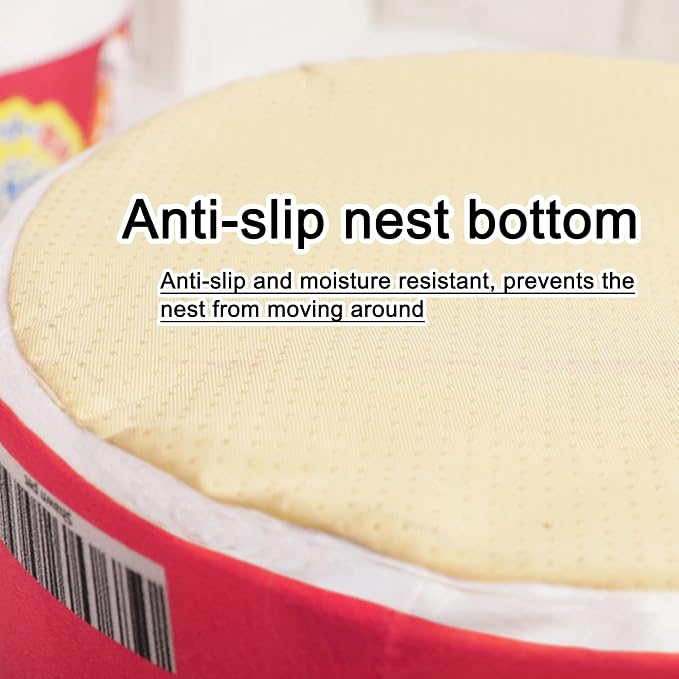 寵幸 Ramen Noodle Dog & Cat Bed, Keep Warm and Super Soft Creative Pet Nest - Image 6