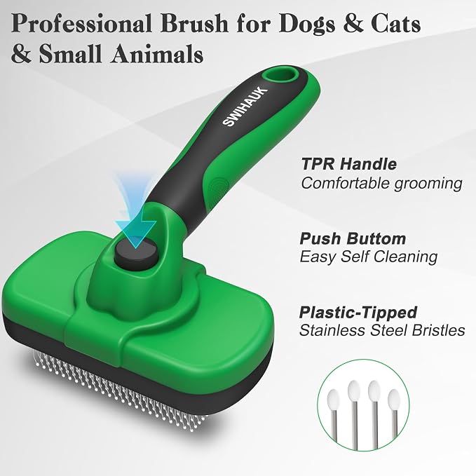 Swihauk Self Cleaning Slicker Brush - Image 2