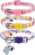 SCENEREAL Birthday Cat Collars Breakaway by SCENEREAL