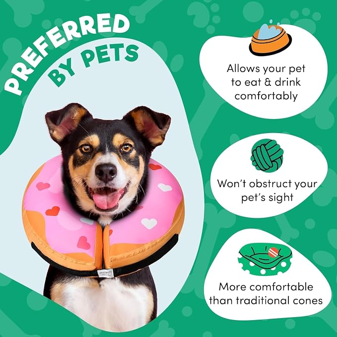 BENCMATE Inflatable Dog Cone Collar Alternative, Soft Dog Cone - Image 4