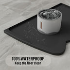 OHMO Dog Food Mat w/Residue Collection Pocket Silicone Pet Feeding Mat - Image 6