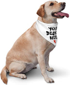 Custom Dog Bandana Add Your Text Photo Name Personalized Neckwear Bandanas Soft - Image 2