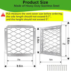 Dryer Exhaust Guard Vent Cover, Dryer Vent Bird Guard - Image 2