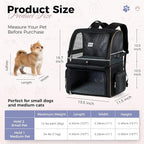 Lekebobor Double Cat Backpack Carrier - Image 2