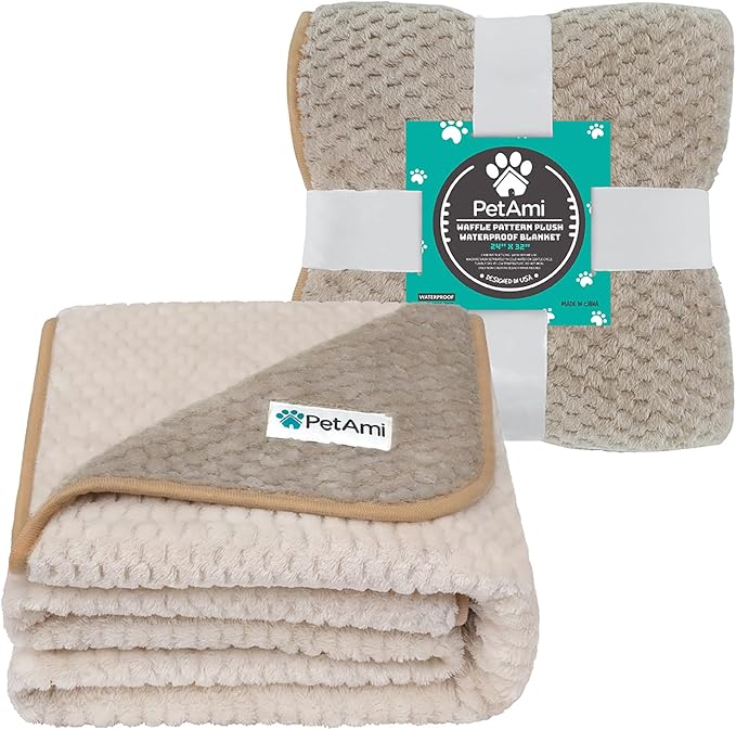 PetAmi Waterproof Dog Blanket, Leakproof Puppy Blanket - Image 2