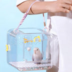 Portable Bird Travel Carrier Cage - Image 3