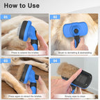 Self-Cleaning Brush for Pet Deshedding - Image 7