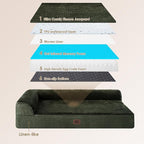 EHEYCIGA XXL Dog Bed Memory Foam, Orthopedic Giant Dog Bed Jumbo - Image 5