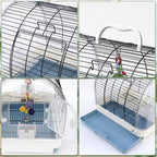 Travel Bird Cage Carrier, Portable Travel Parrot Cage - Image 5