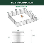 FXW MiniPaws Unleashed Dog Playpen, Expandable & Portable Design - Image 6