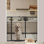 40.55" Tall, 45.86-53.74 Inch Wide, 1.37" Ultra Narrow Spacing Dog Pet Baby by AiWMGL
