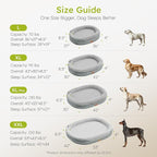 XXL Orthopedic Dog Bed, 53 in. Dog Bed - Image 7