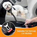BWOGUE Pet Dog Cat Seat Belt Reflective Car Dog Headrest Restraint Leash - Image 5