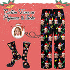 Custom Pajamas Pants with Photo - Image 2