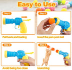 31Pcs Cat Ball Toy Launcher Gun, Cat Balls Fetch Toy, Funny Interactive Cat Toys - Image 6