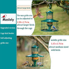 Upgraded Caged Bird Feeders Squirrel-Proof, Flexible Adjustment of Grille Size - Image 8