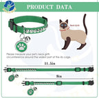 Leather Personalized Breakaway Cat Collar - Image 3