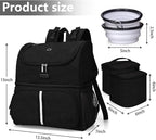BAGLHER Pet Travel Bag, Double-Layer Pet Supplies Backpack, Pet Travel Backpack - Image 7