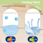SOMOYA Dogs Cooling Mat Pet Cooling Pads Blanket Sleeping Kennel Mat, Washable - Image 2