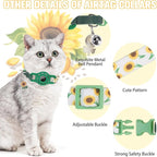 BINGPET AirTag Cat Collar with Bells, Upgraded Safety Elastic Cat Collar with - Image 4