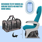 Soft-Sided Kennel Pet Carrier for Small Dogs, Airline Approved Cat Carriers Dog - Image 4