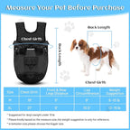 Petmolico Pet Dog Carrier Backpack, Adjustable Dog Legs-Out Front Backpack - Image 2