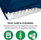 Furhaven Orthopedic Dog Bed for Large/Medium Dogs w/ Removable Bolsters & - Image 7