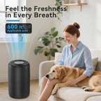 Small Air Purifiers for Bedroom Home Dorm Up to 600 sqft, 20 dB Quiet Desktop - Image 2