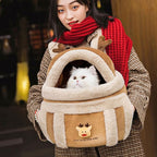 Pet Carrier Backpack Warm Travel Bag - Image 2
