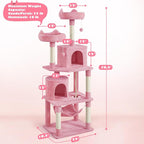 Topeakmart 70.5in Cat Tree, Cat Furniture - Image 3