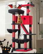 Taoqimiao Gothic Cat Tree 57.5-Inch, Cat Tower - Image 8
